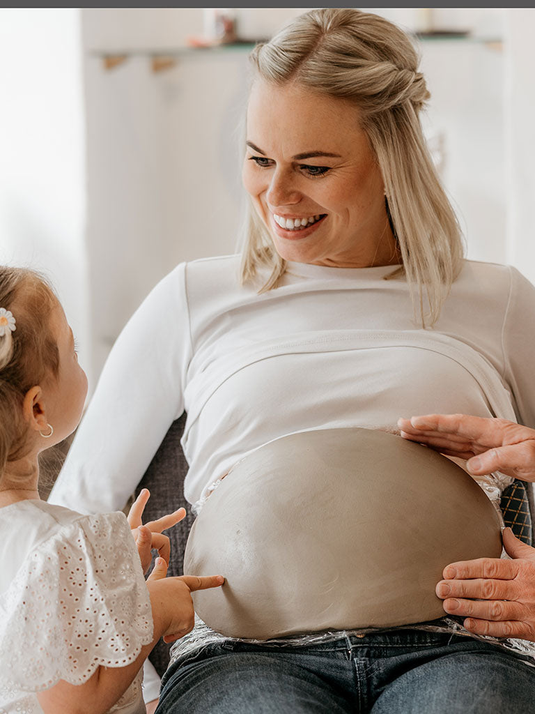Babybauch-Schale